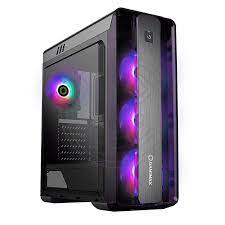 CASE GAMEMAX MOONLIGHT 4FAN BLACK RGB